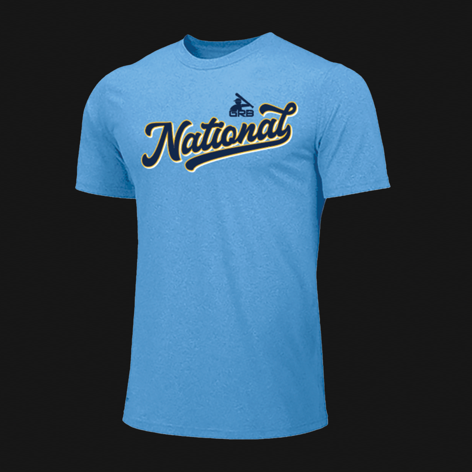 BSN Columbia Blue T-Shirt- GRB National Logo