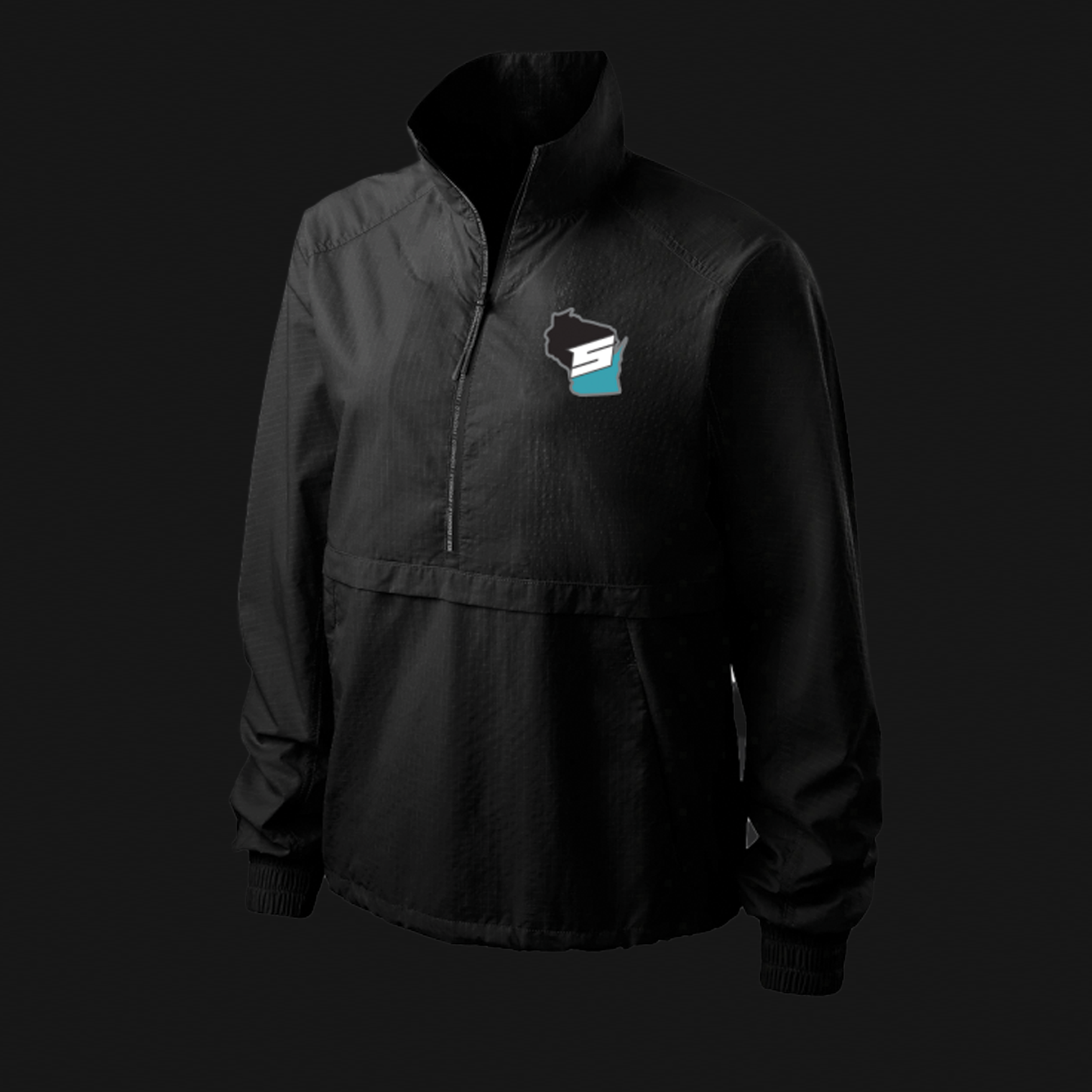 EvoShield Women's 1/2 Zip Jacket- STiKS Logo