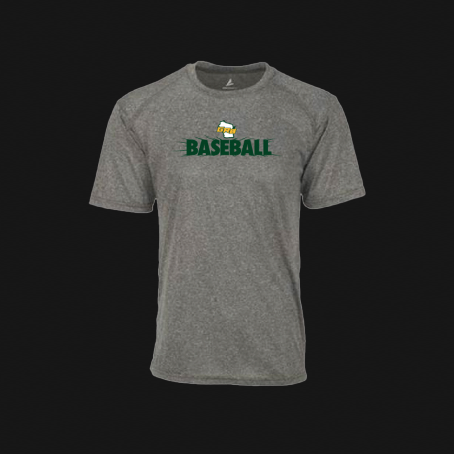 BSN Youth Grey T-Shirt- Rays WI Logo 155
