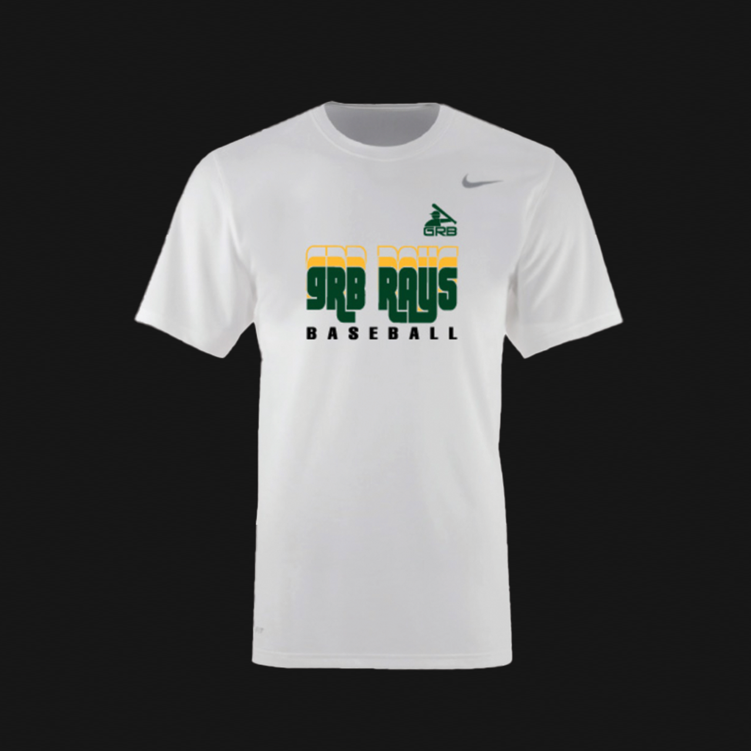 Nike White T-Shirt- Rays Logo 239