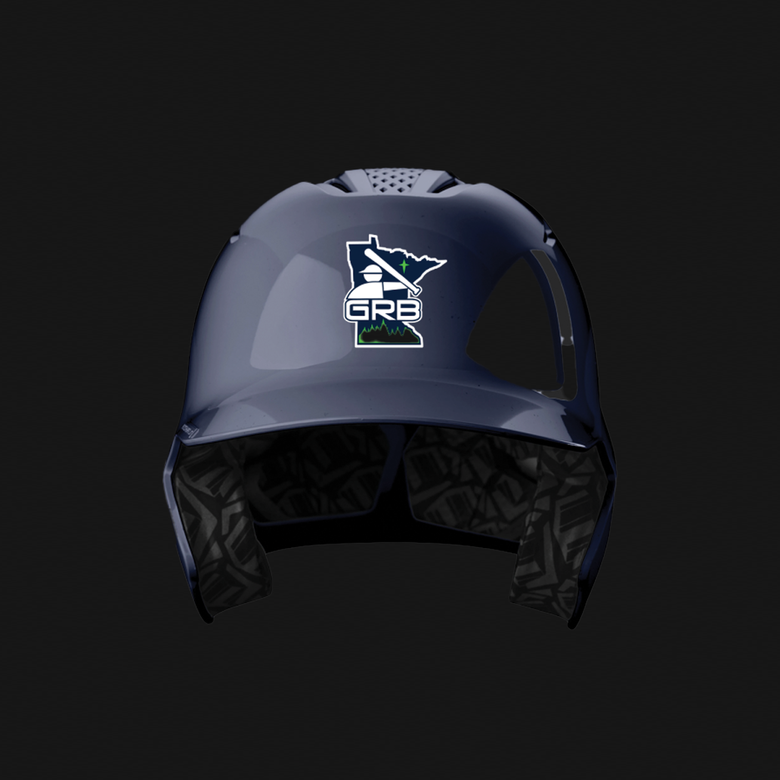 EvoShield Navy Helmet - Northstar Logo