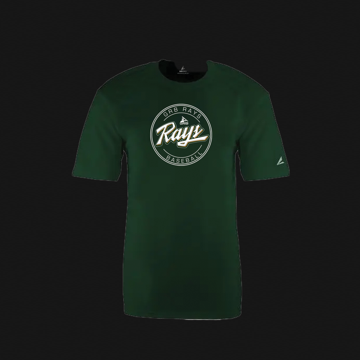 Youth Green T-Shirt - Rays Logo 65