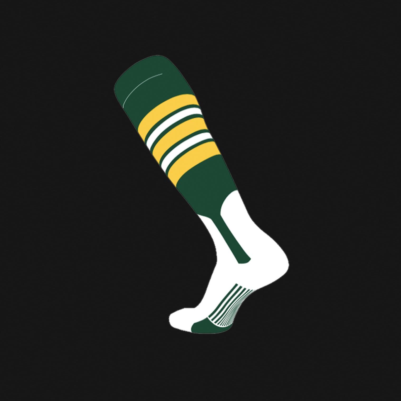 TCK Striped Socks - Rays IL/WI
