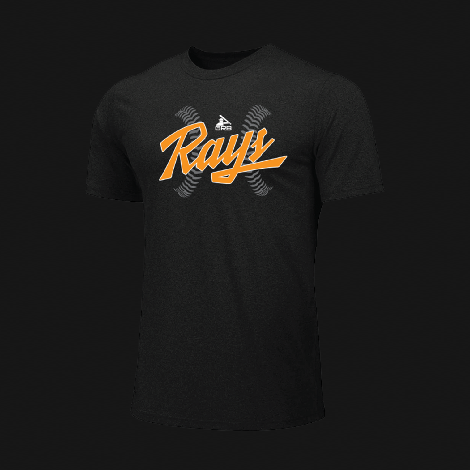 BSN Youth Black T-Shirt- Rays Logo 59